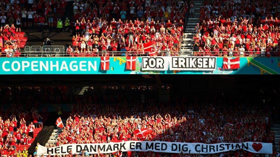 Denmark fans