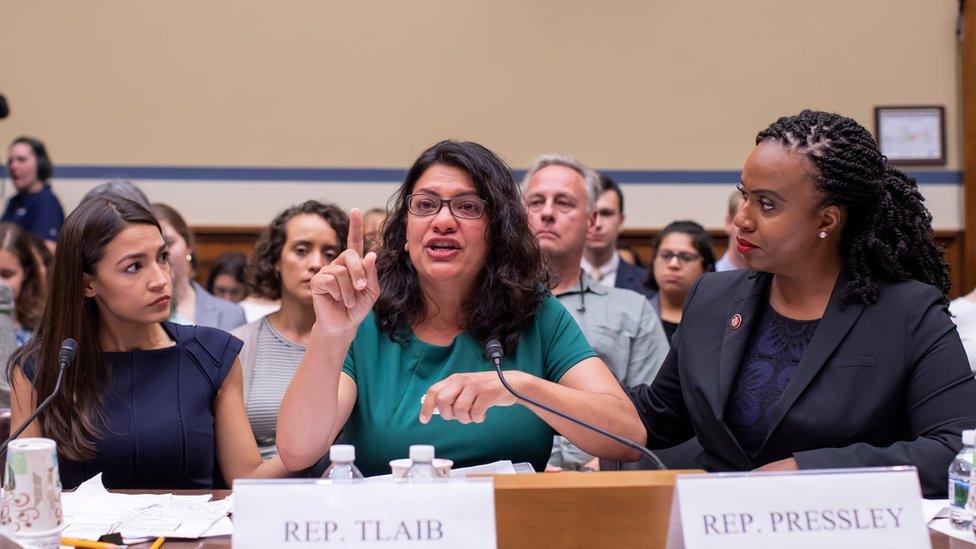 AOC, Rashida Tlaib and Ayanna Pressley