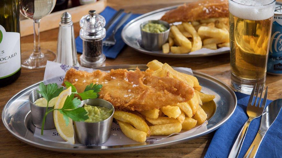 Stein's Fish & Chips in Cornwall