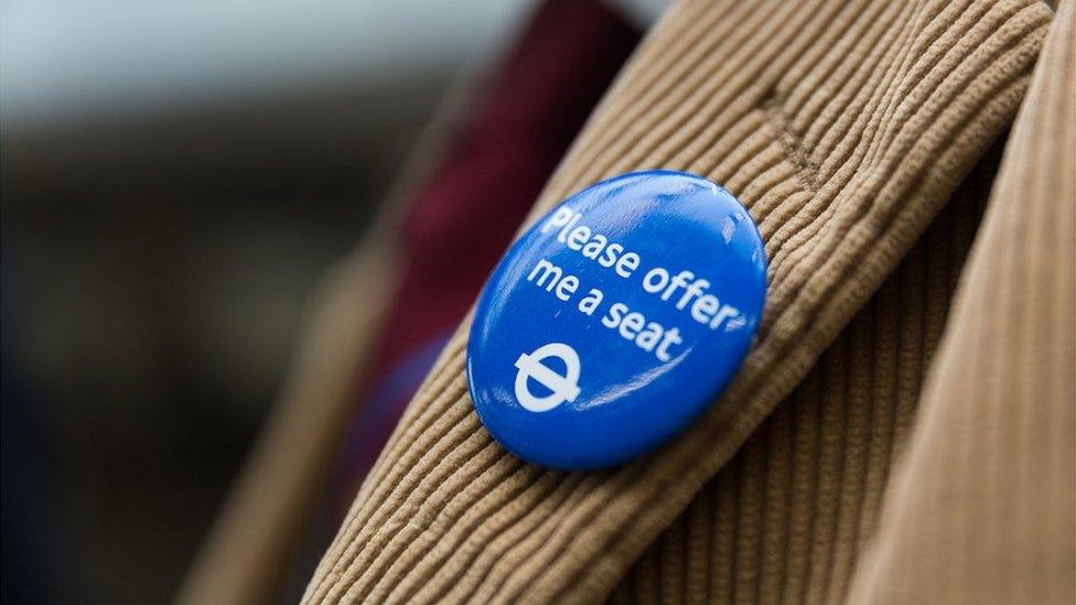 Transport for London has started the Please Offer Me A Seat badge-wearing initiative to support those with hidden disabilities