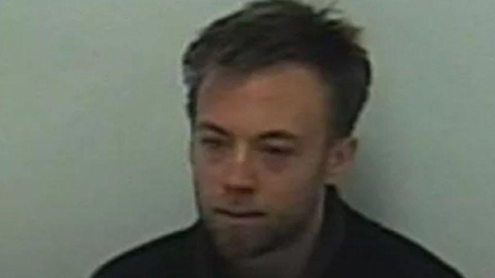 Jack Shepherd during police interview