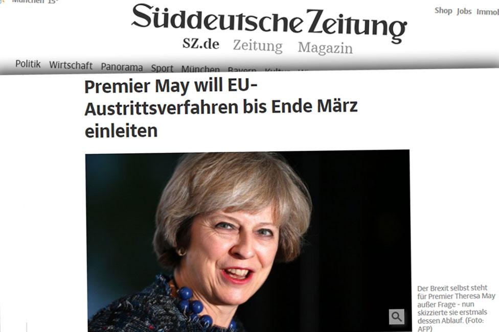 German newspaper Süddeutsche Zeitung