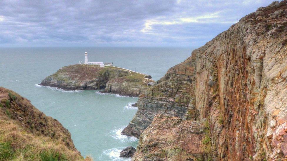 South Stack Lighthouse, Holyhead on Anglesey