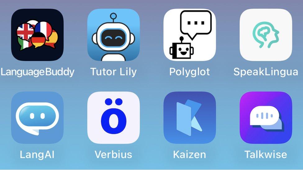 Language learning apps