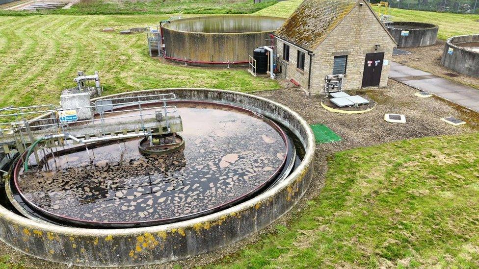 Sewage Treatment Works in Burford