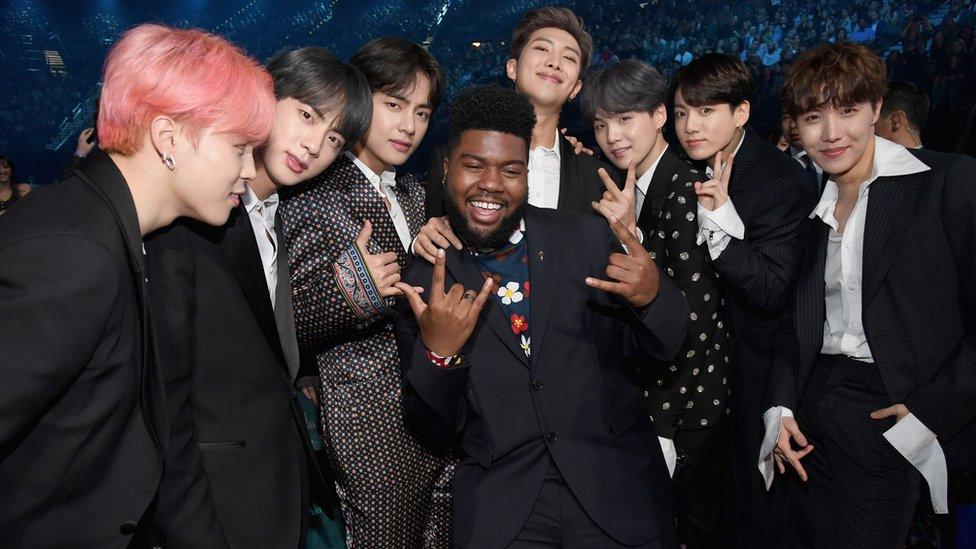 Khalid and BTS