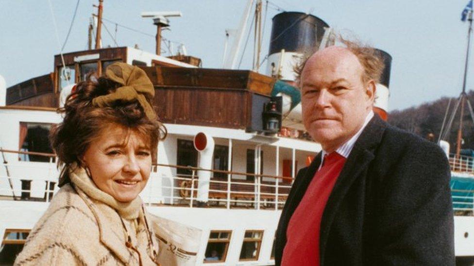 Tim and Pru on the Waverley