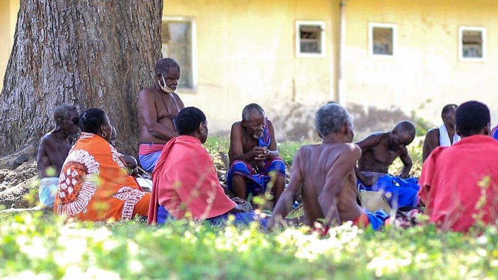 Kaya elders in Kilifi in coastal Kenya