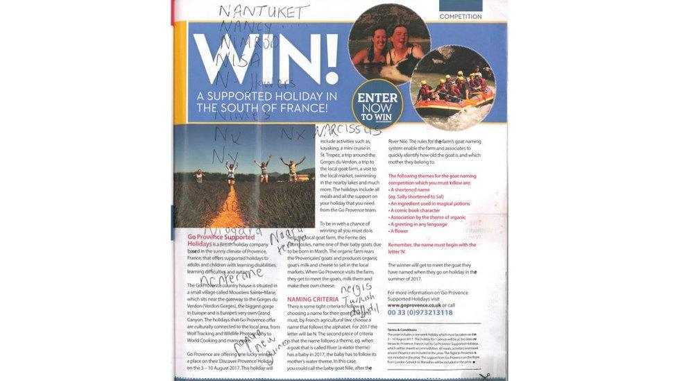 The Go Provence competition advert in PosAbility magazine