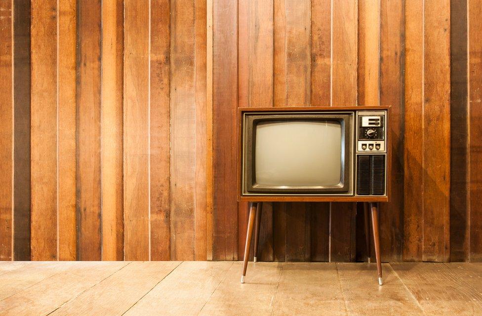 Vintage TV set