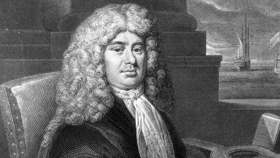 Circa 1670, English diarist Samuel Pepys