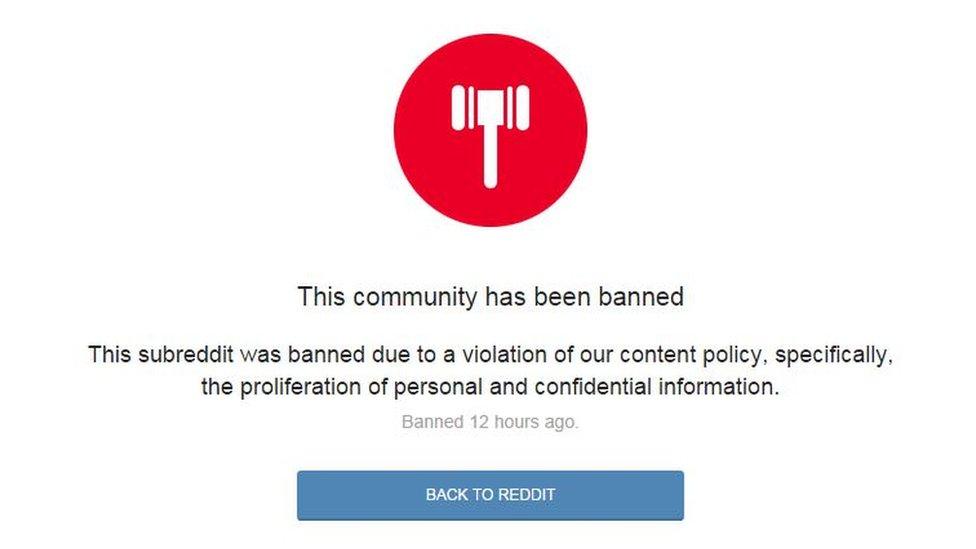 Screen grab of www.reddit.com