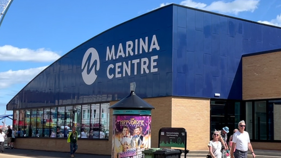 Marina Centre on Marine Parade, Great Yarmouth