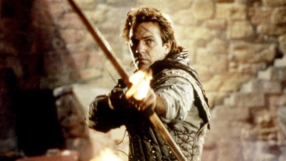 Kevin Costner in Robin Hood Prince of Thieves