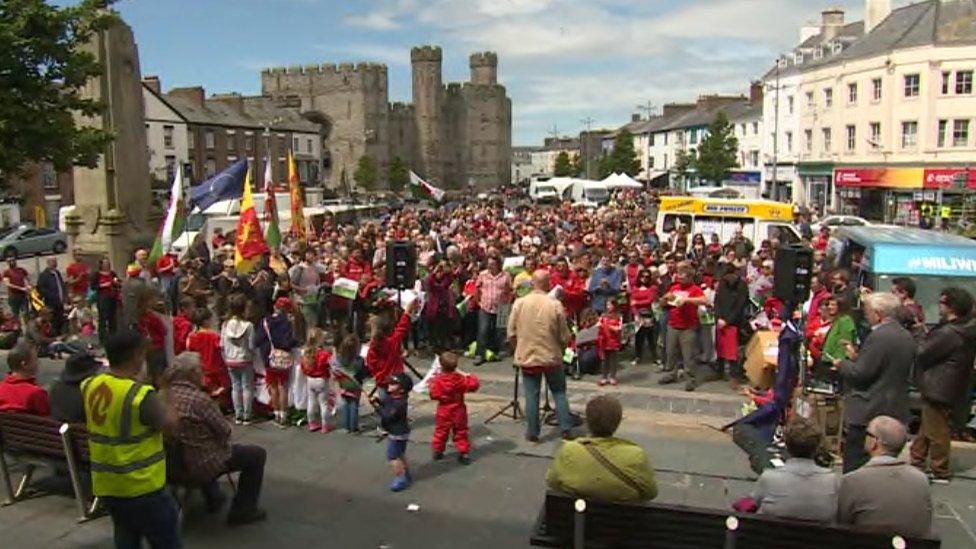 Caernarfon rally