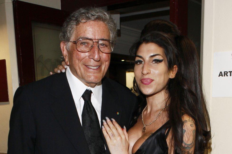 Tony Bennett and Amy Winehouse