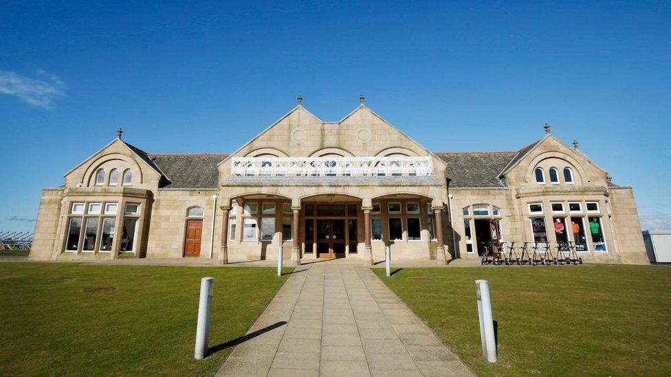 Clubhouse at Royal Troon