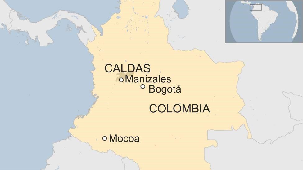 Map of Colombia