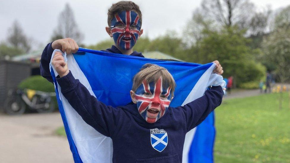 Young boys, Edinburgh