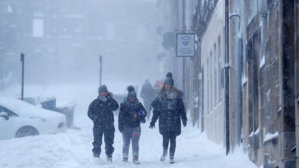 People walking in Stirling