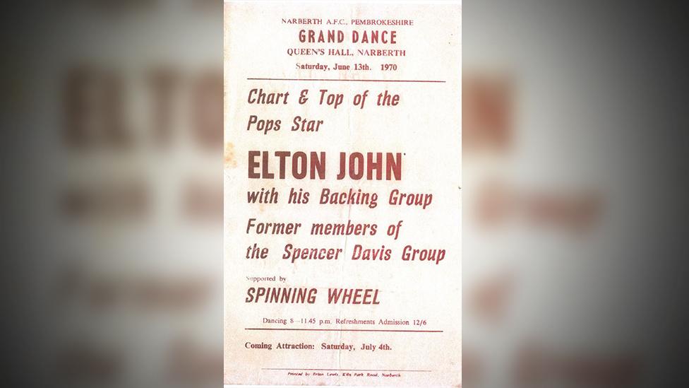 Elton John flyer