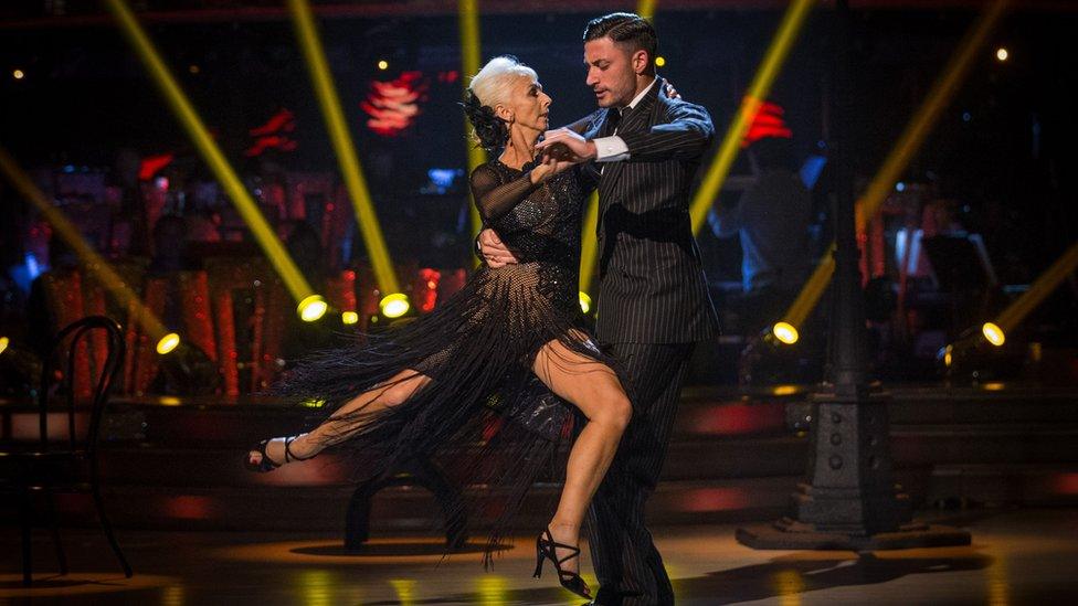 Debbie McGee and her partner Giovanni Pernice