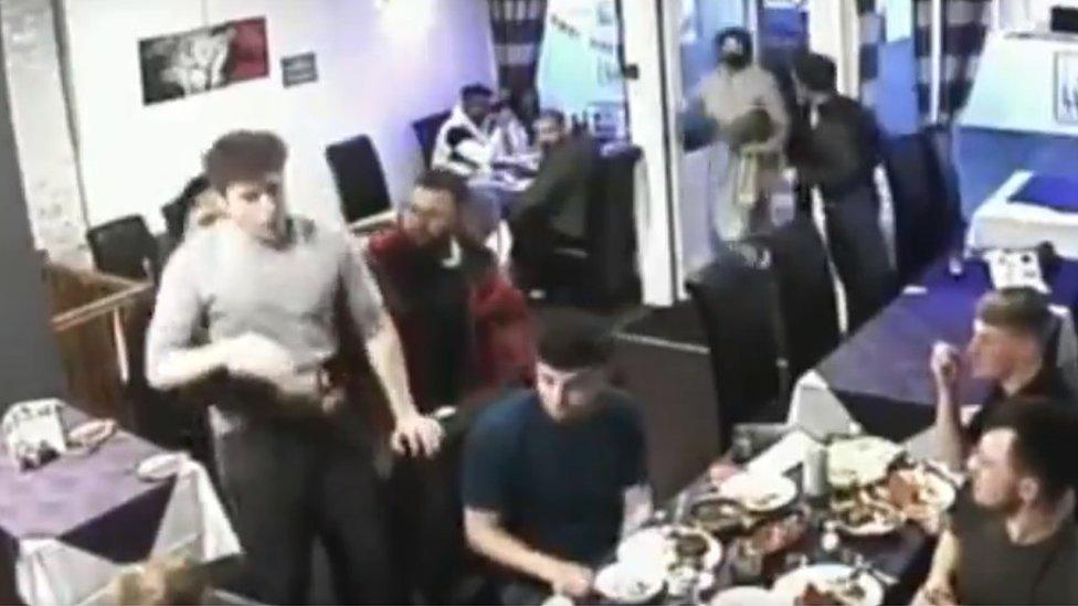 CCTV of the incident