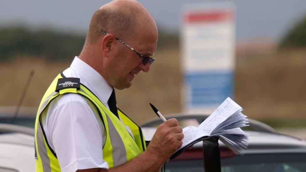 Parking warden