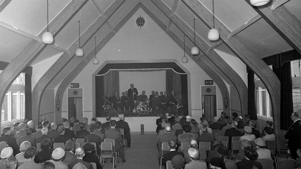 The original Leasingthorne Colliery Welfare Hall and Community Centre