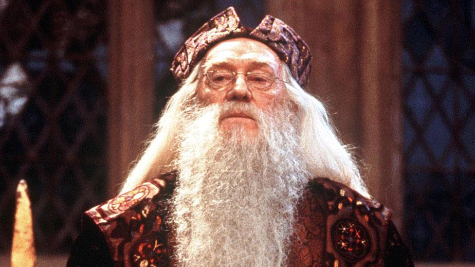 Richard Harris as Dumbledore