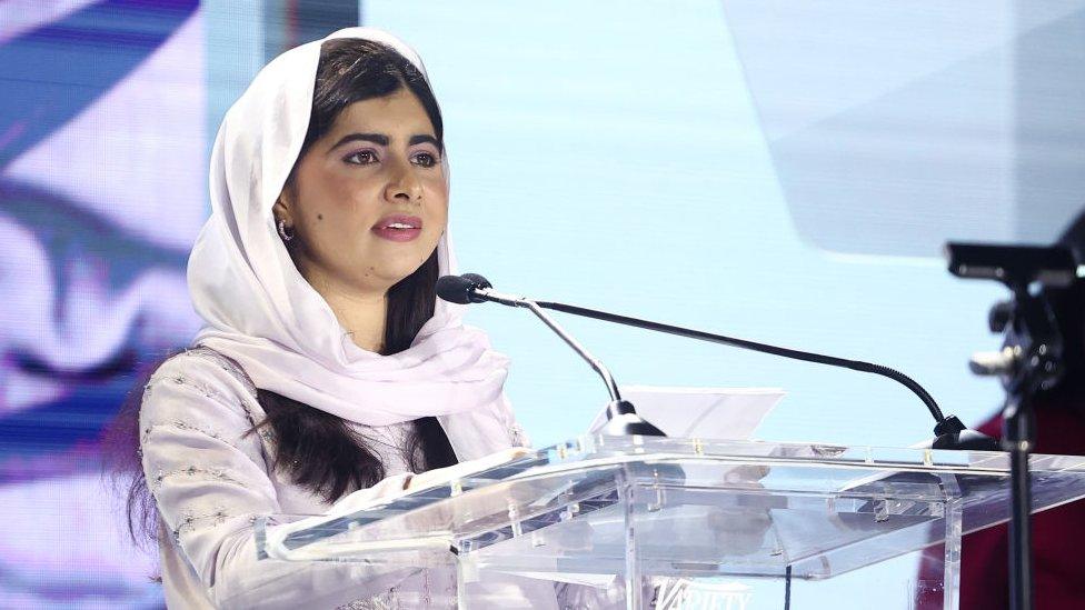 Malala Yousafzai.