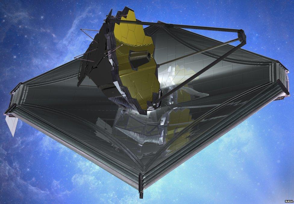 JWST artist's impression