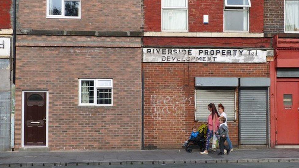 family in Liverpool