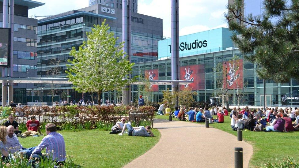 MediaCityUK at Salford Quays