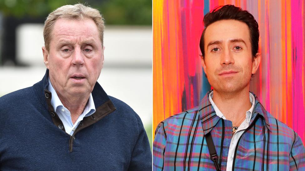 Harry Redknapp and Nick Grimshaw