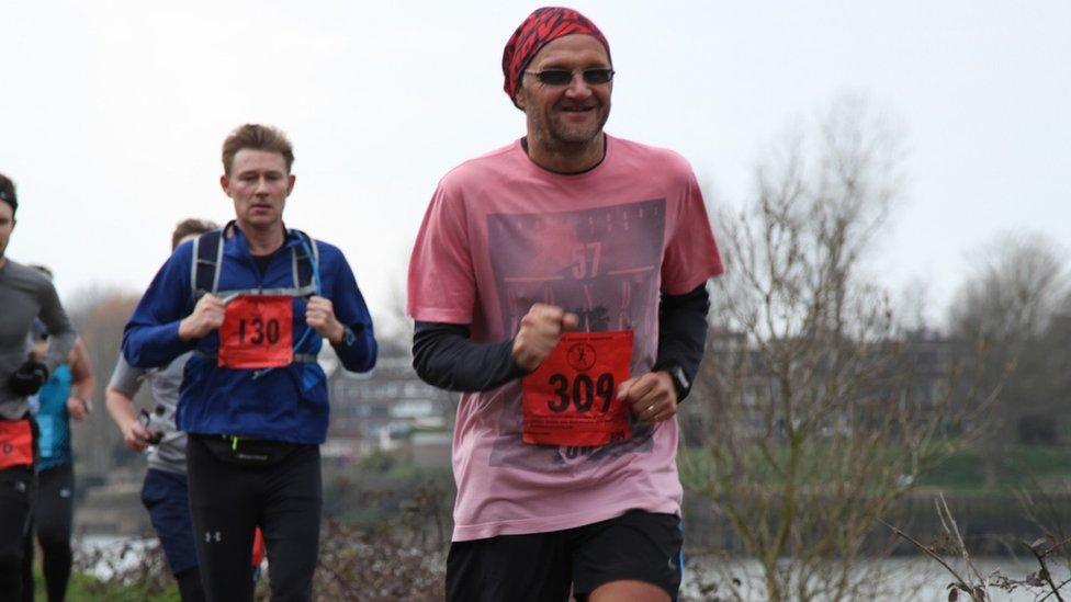 Barry Trott running