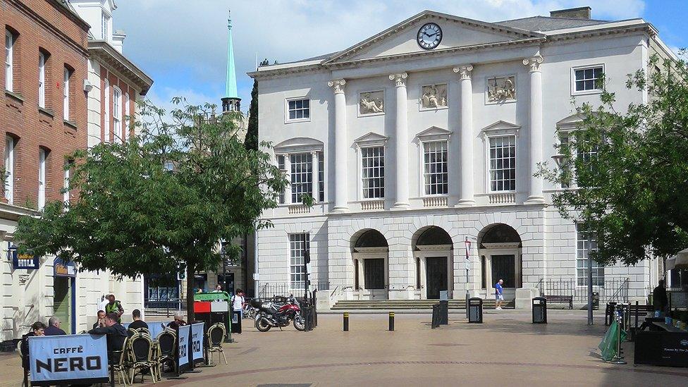 Shire Hall in Chelmsford