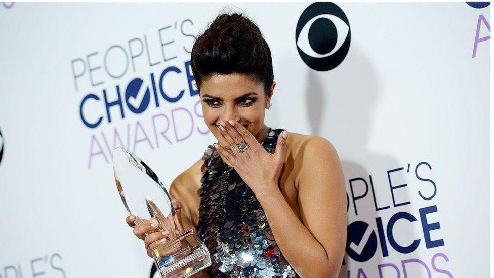 Priyanka Chopra at People's Choice Awards 2015