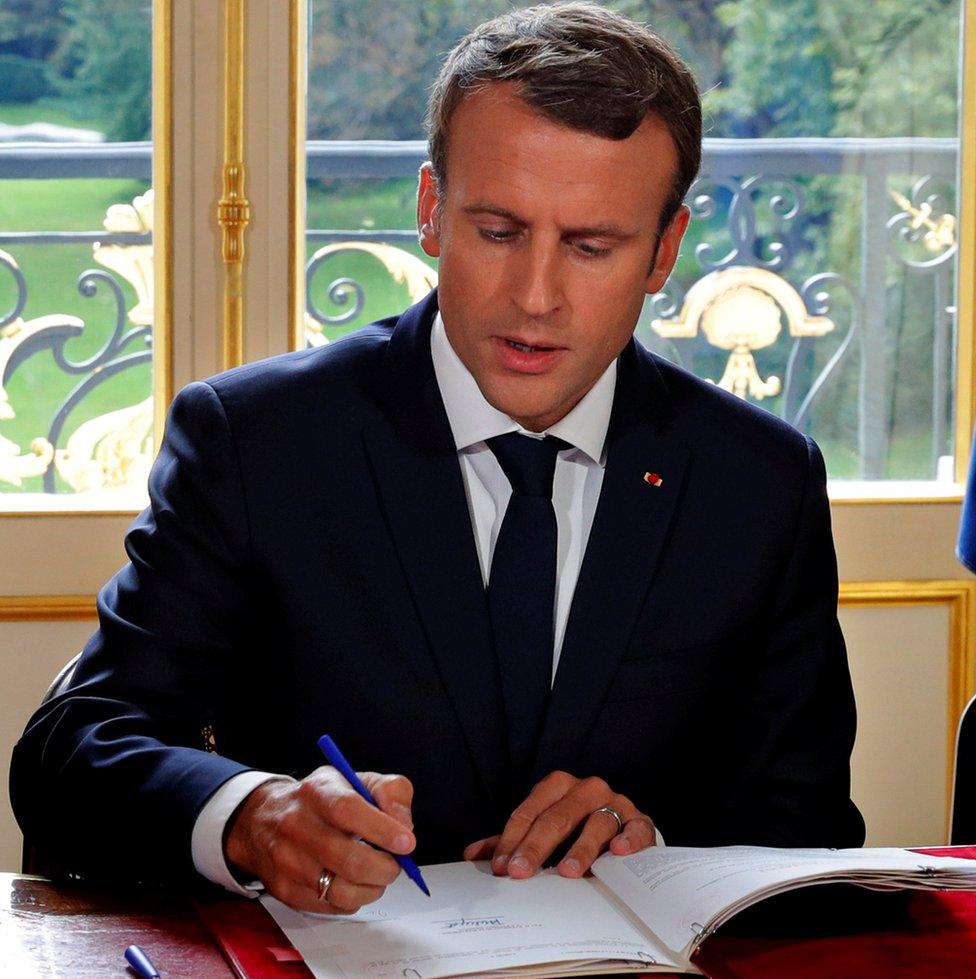 Mr Macron signs labour reforms into law (22 Sept)