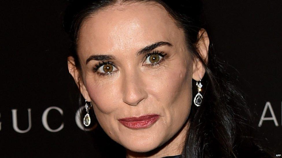 Demi Moore. File photo