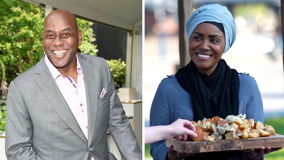 Ainsley Harriott and Nadiya Hussain