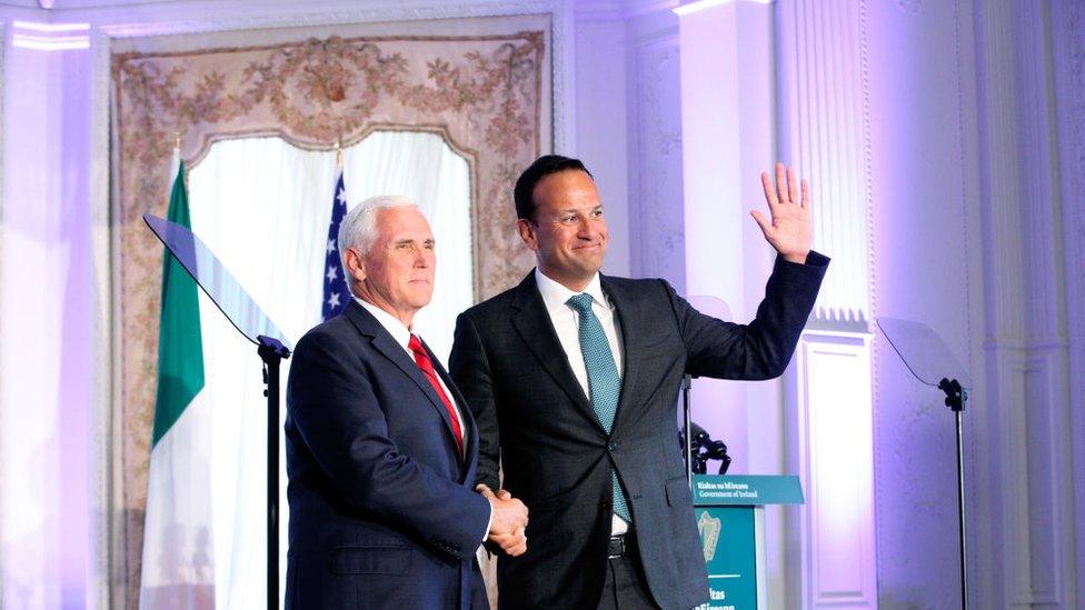 Vice President Mike Pence and Taoiseach Leo Varadkar