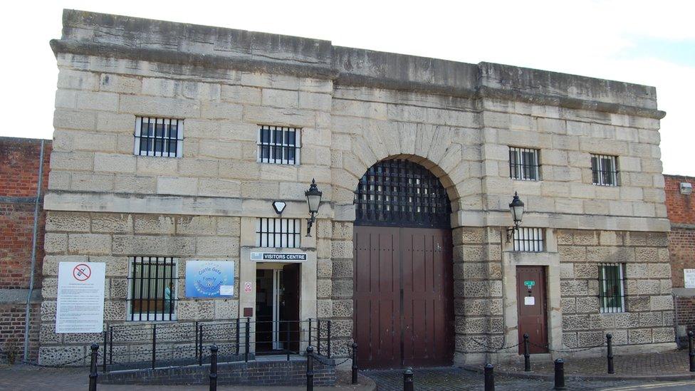 Gloucester prison gatehouse