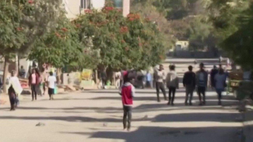 Pictures of the streets of Mekelle