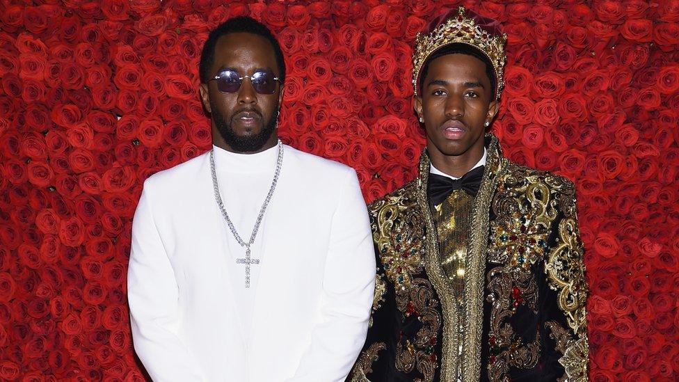 Diddy and Christian Combs