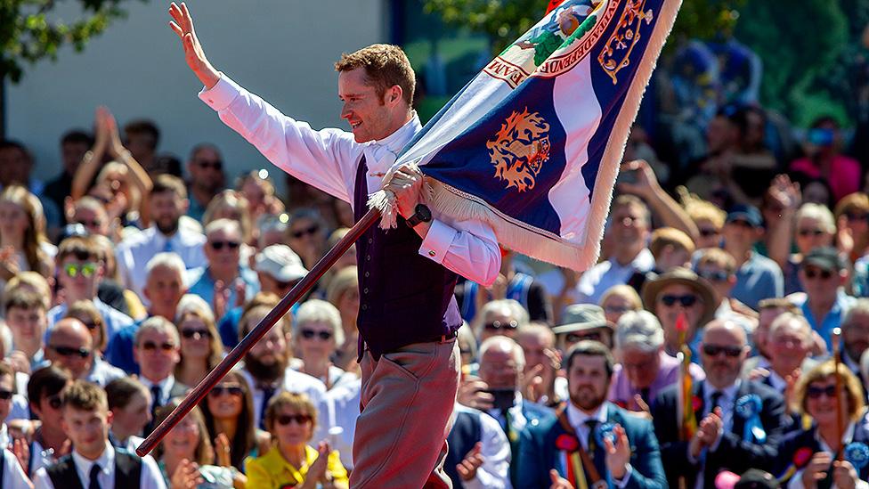 Selkirk Common Riding man