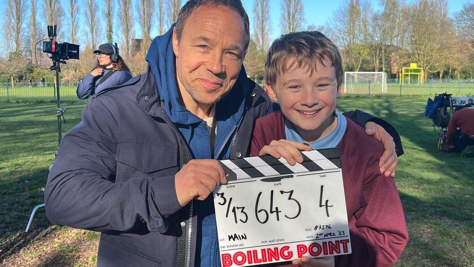 Henry Meredith with Stephen Graham