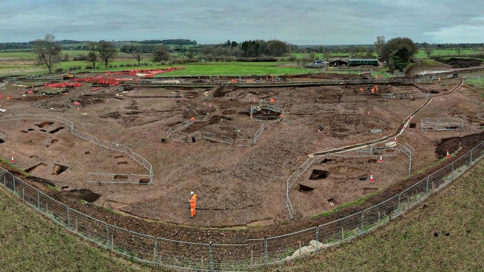 a panoramic view of blackgrounds