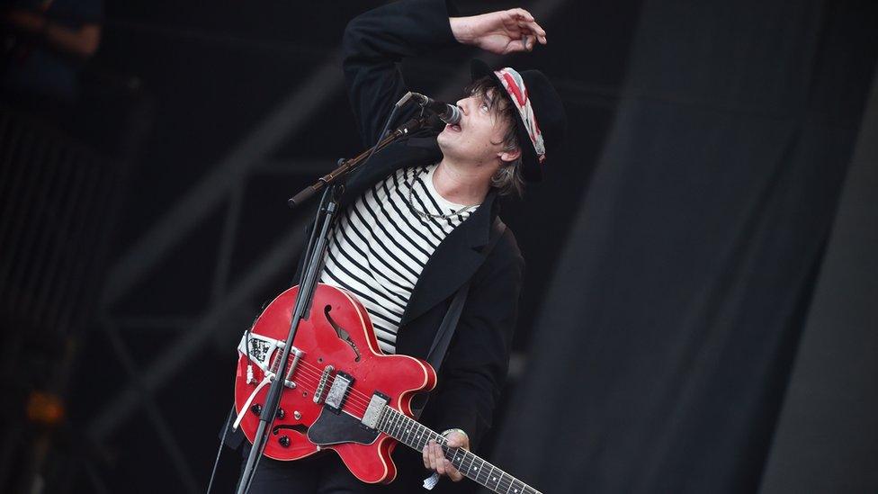 Pete Doherty of the Libertines