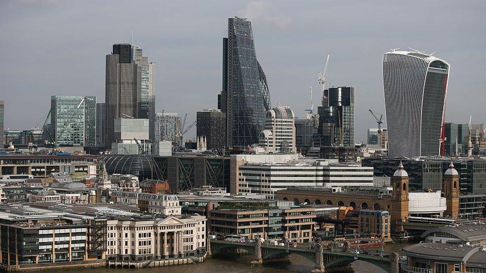 City of London skyline